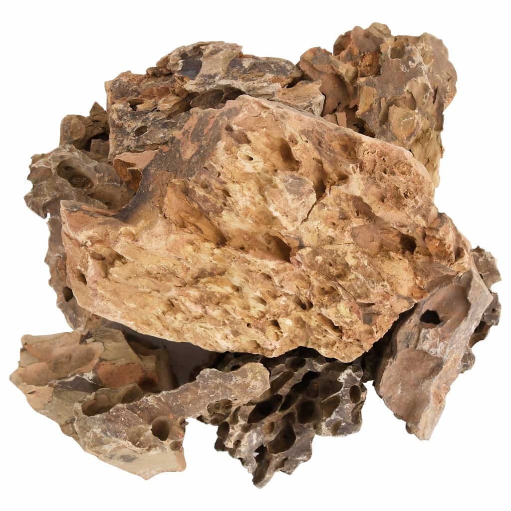 Rochas dragon 25 kg 5-30 cm castanho