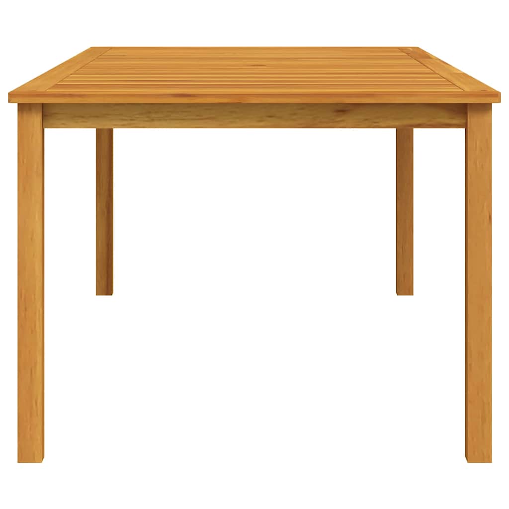 Mesa de jardim 200x100x74 cm madeira de acácia maciça