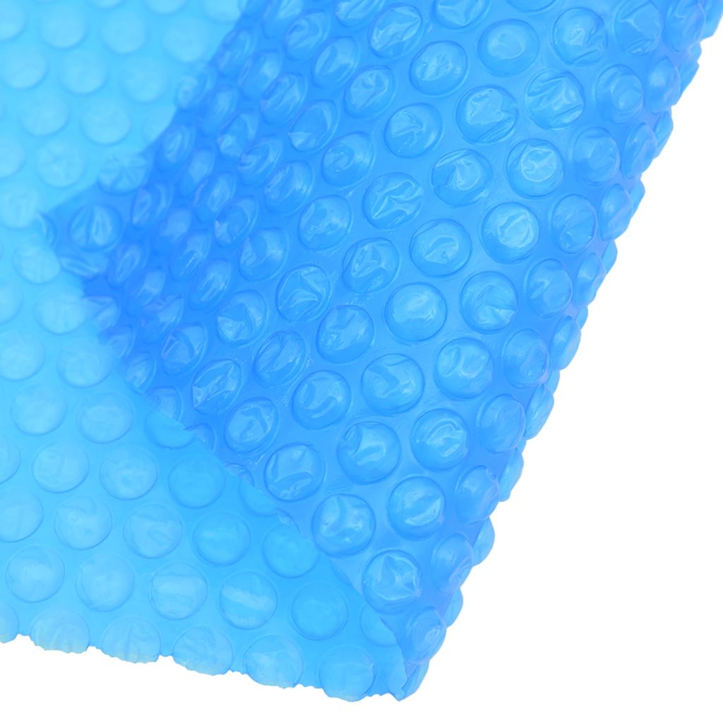 Cobertura retangular para piscina 1000x600 cm PE azul