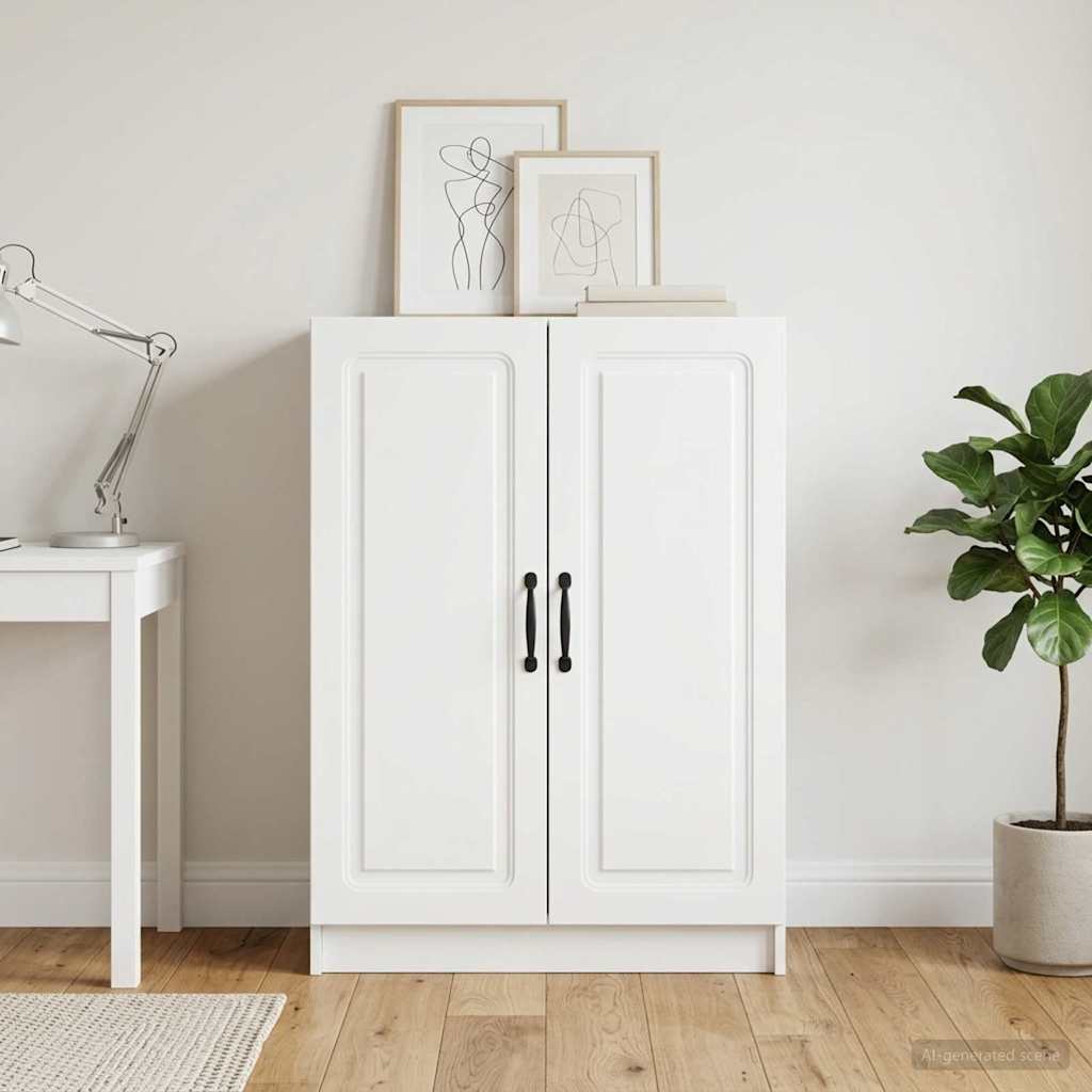 Buffet branco 66 x 34,5 x 87 cm derivados de madeira
