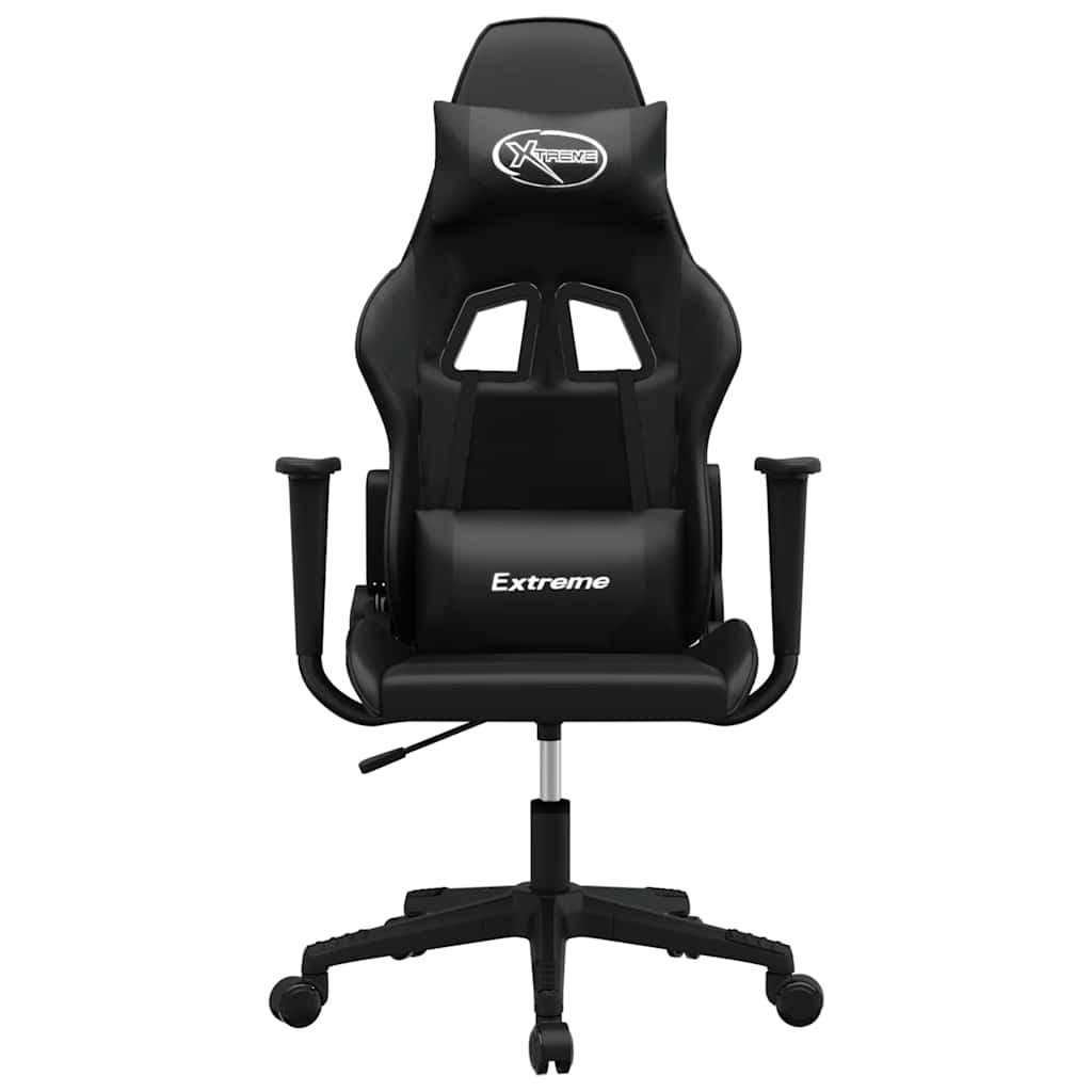 Cadeira de gaming couro artificial preto