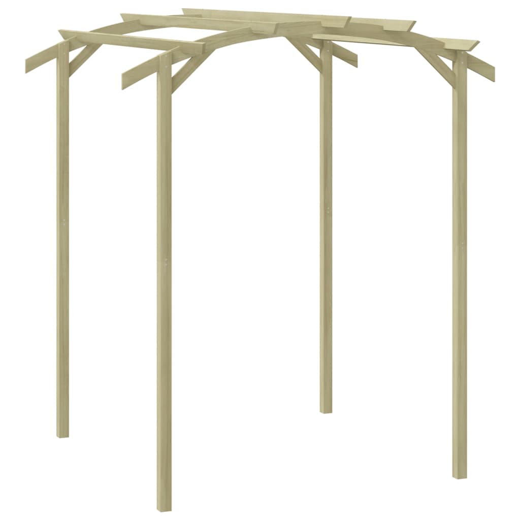 Pérgola de jardim 180x197x210 cm madeira de pinho impregnada