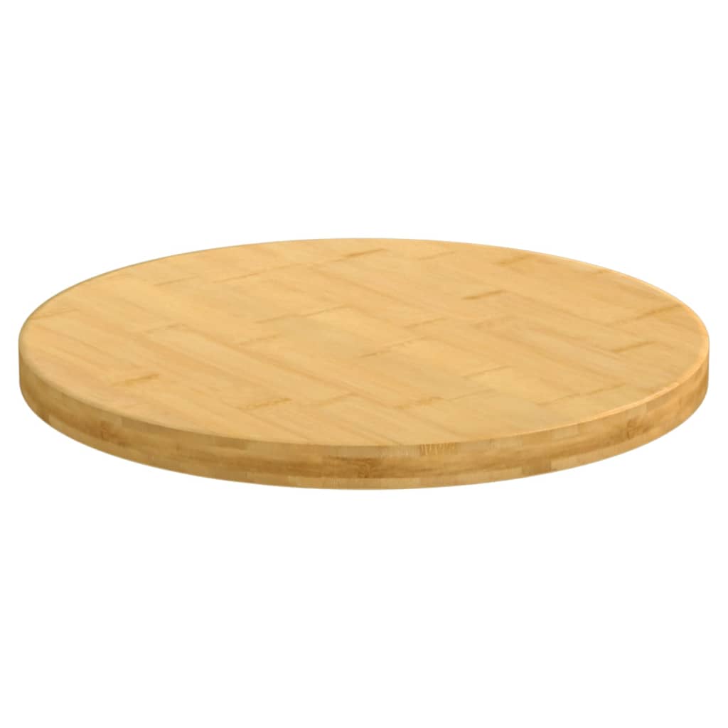Tampo de mesa ø30x2,5 cm bambu