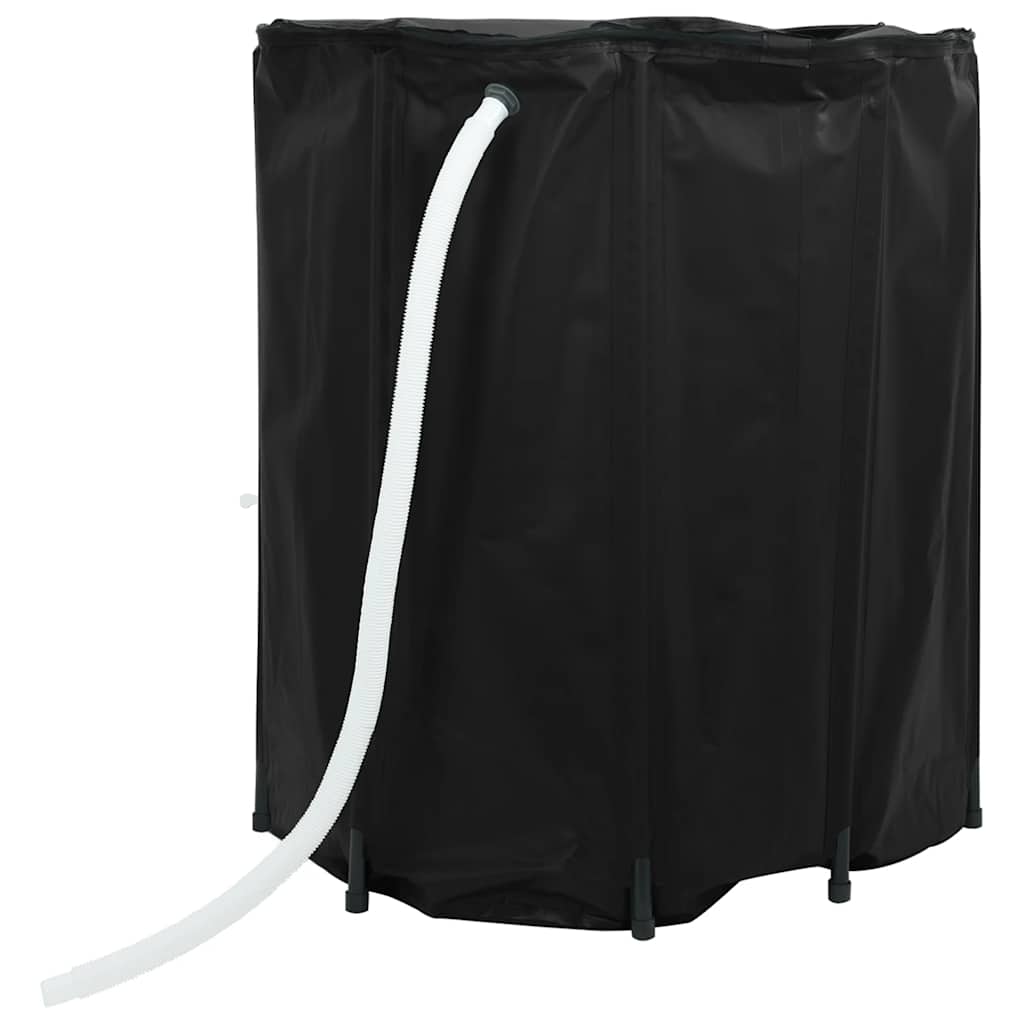 Depósito de água dobrável com torneira 1250 l PVC