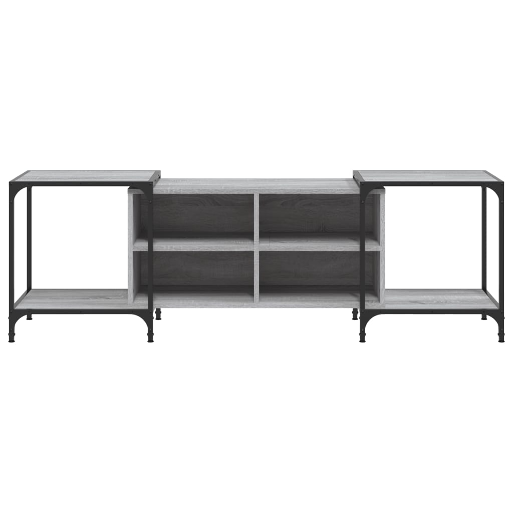 Móvel de TV 153x37x50 cm derivados de madeira cinzento sonoma