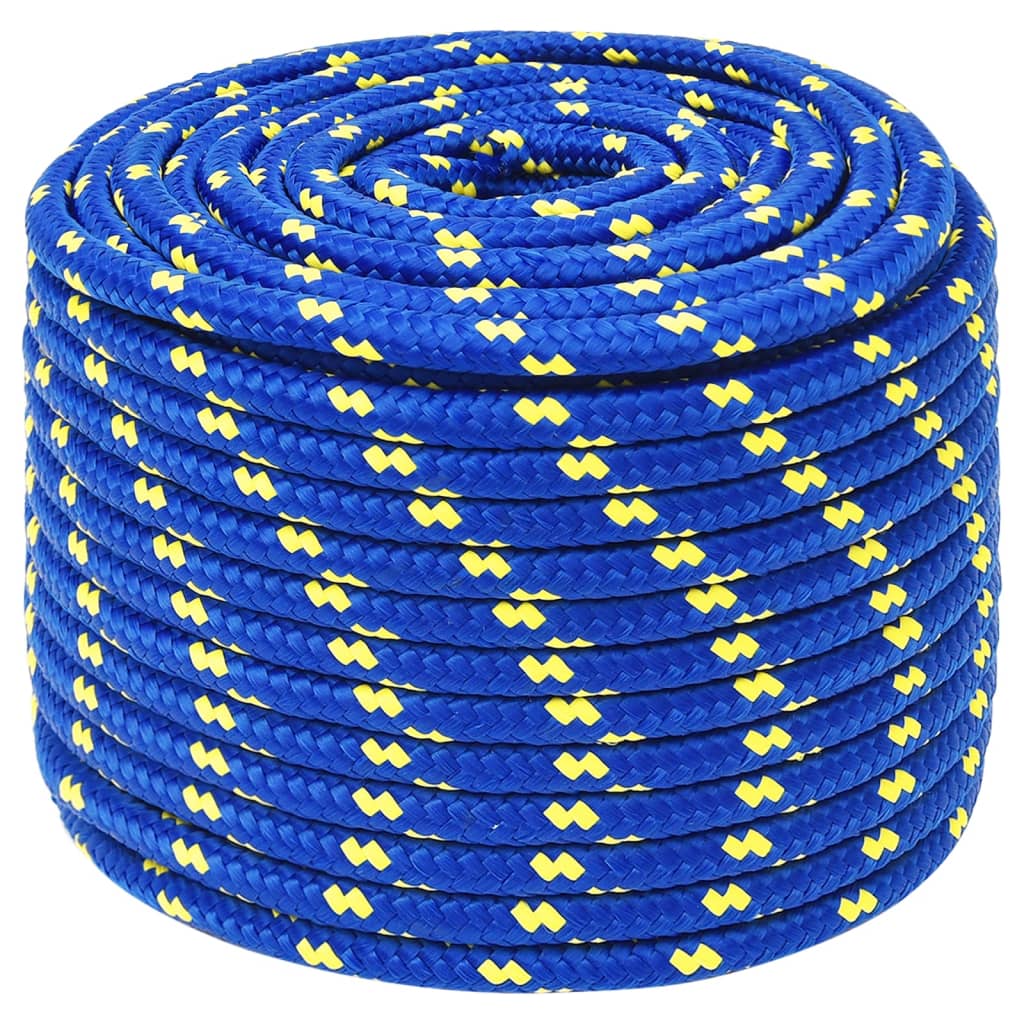 Corda de barco 14 mm 100 m polipropileno azul