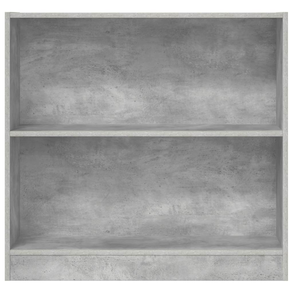 Estante 80x24x75 cm contraplacado cinzento cimento