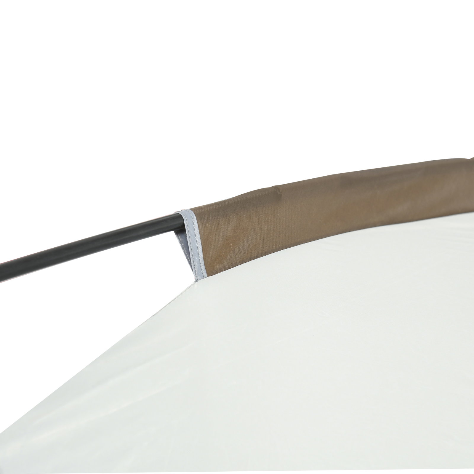 Tenda de jardim para 6-8 pessoas com 4 mosquiteiras e 2 portas proteção uv50+ inclui bolsa de transporte 3x3 m branco