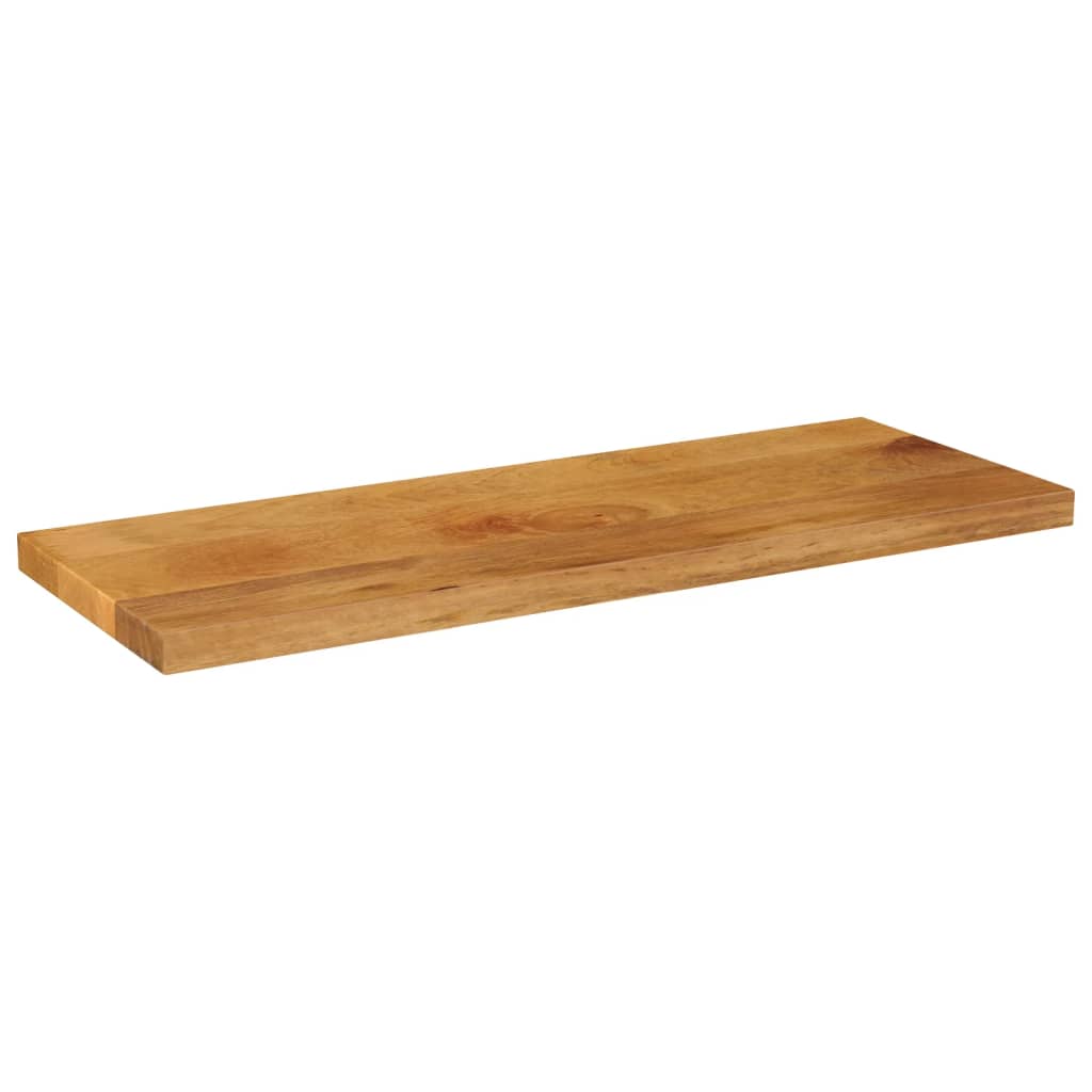 Tampo de mesa retangular 90x20x2,5 cm mangueira maciça