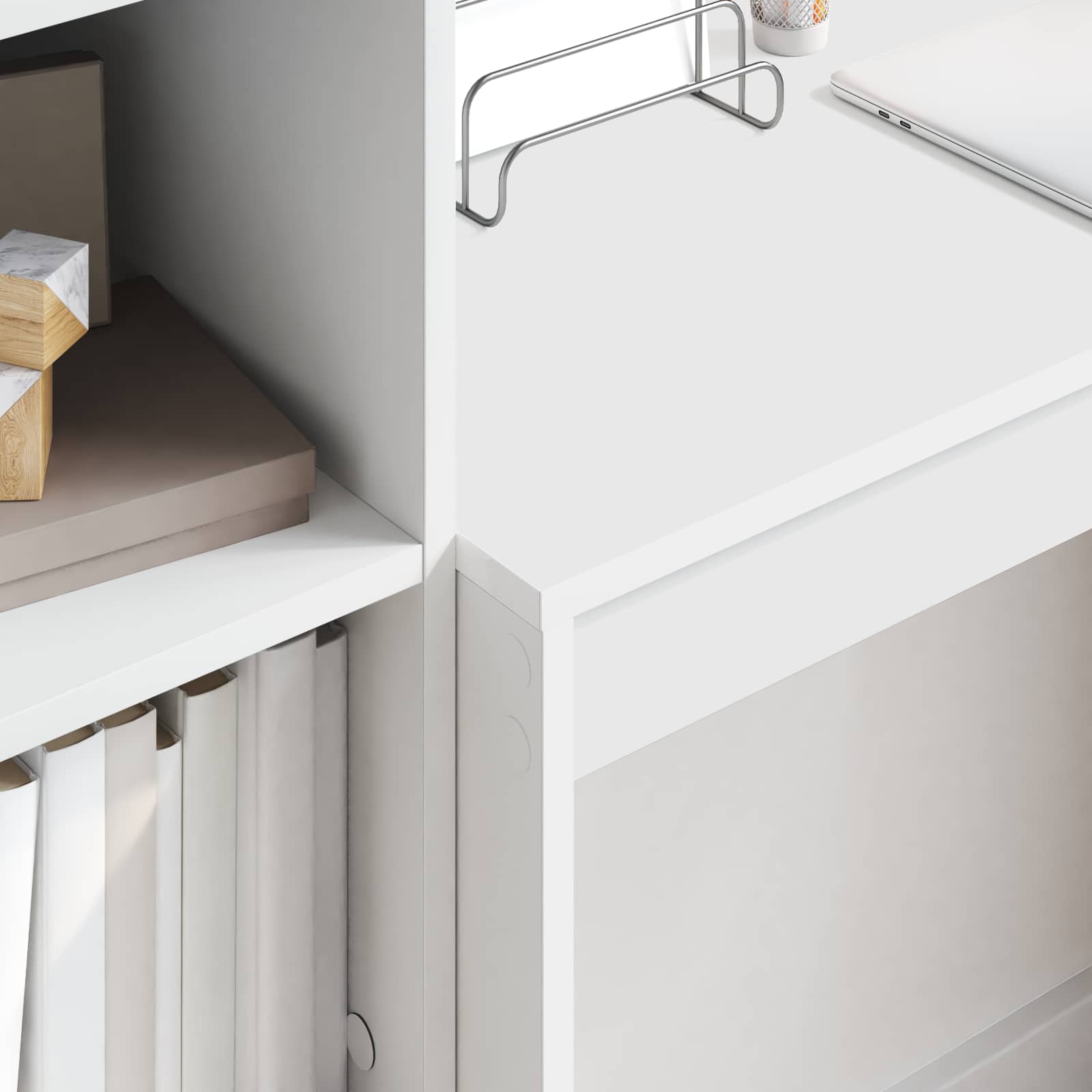 Mesa branco 90 x 40 x 76 cm