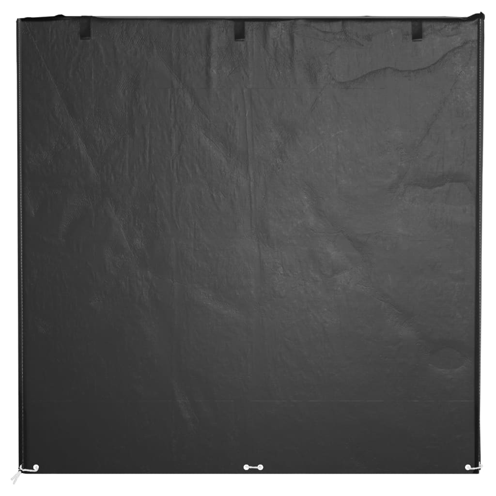 Capas p/ banco baloiço 2 pcs 12 ilhós 220x177x220 polietileno