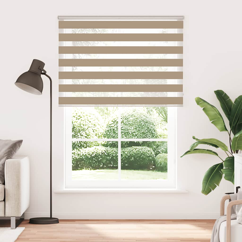 Cortina de zebra 165x230 cm largura do tecido 160,9cm poliéster