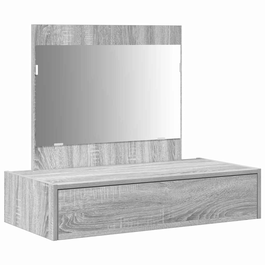 Mesa de vestir cinzeto 83 x 40 x 70 cm derivados de madeira