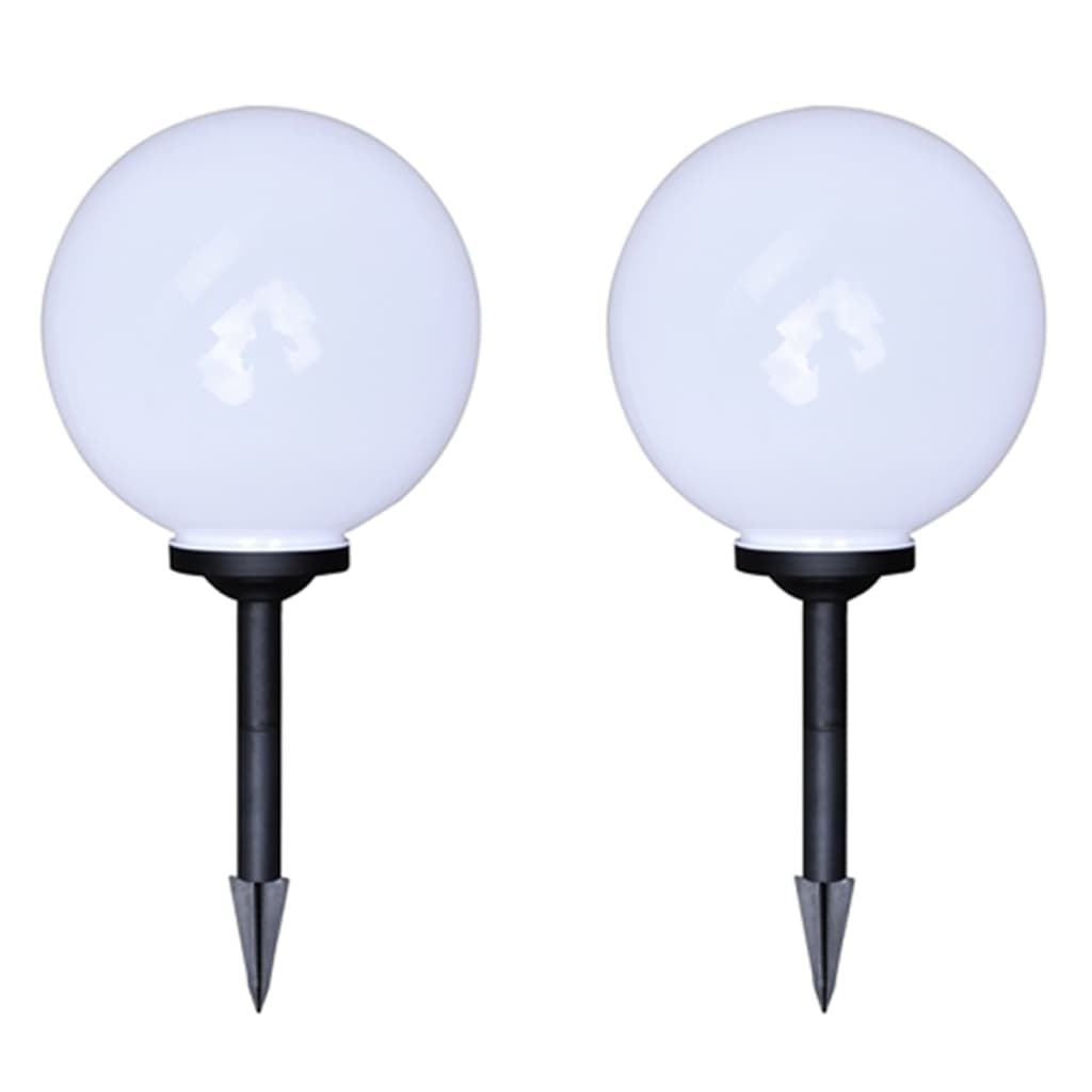 Candeeiros de exterior 4 pcs LED 30 cm com estacas de enterrar