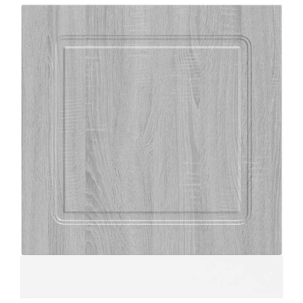 Painel máquina lavar louça kalmar 60x1,5x57 cm cinzento sonoma