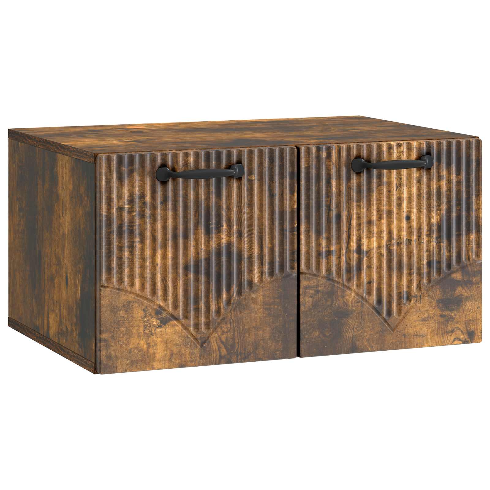 Gabinete de TV de parede carvalho fumado 59,5 x 41 x 30 cm
