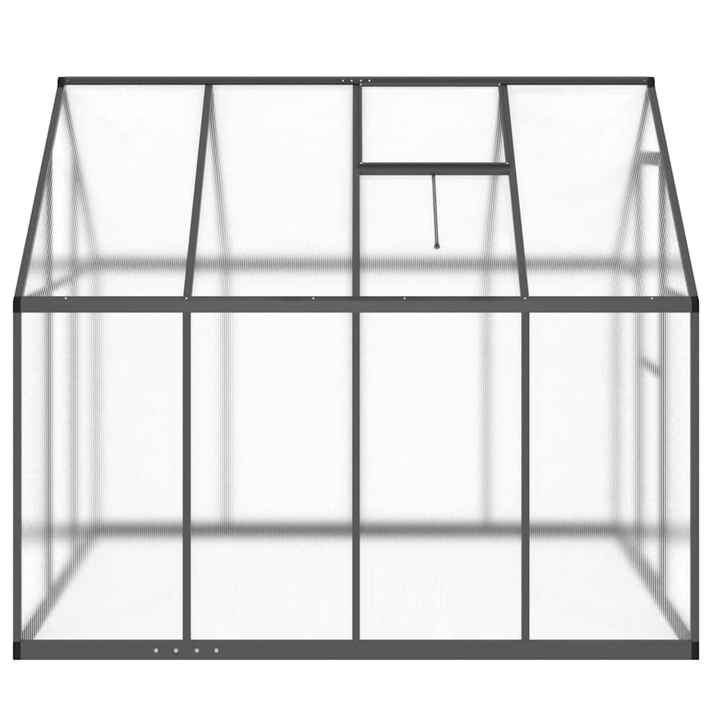 Estufa com estrutura base 224x169x195 cm alumínio antracite