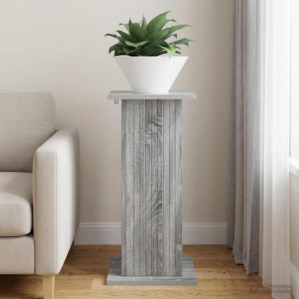 Suporte para plantas sonoma cinzento 30,5 x 30 x 60,5 cm