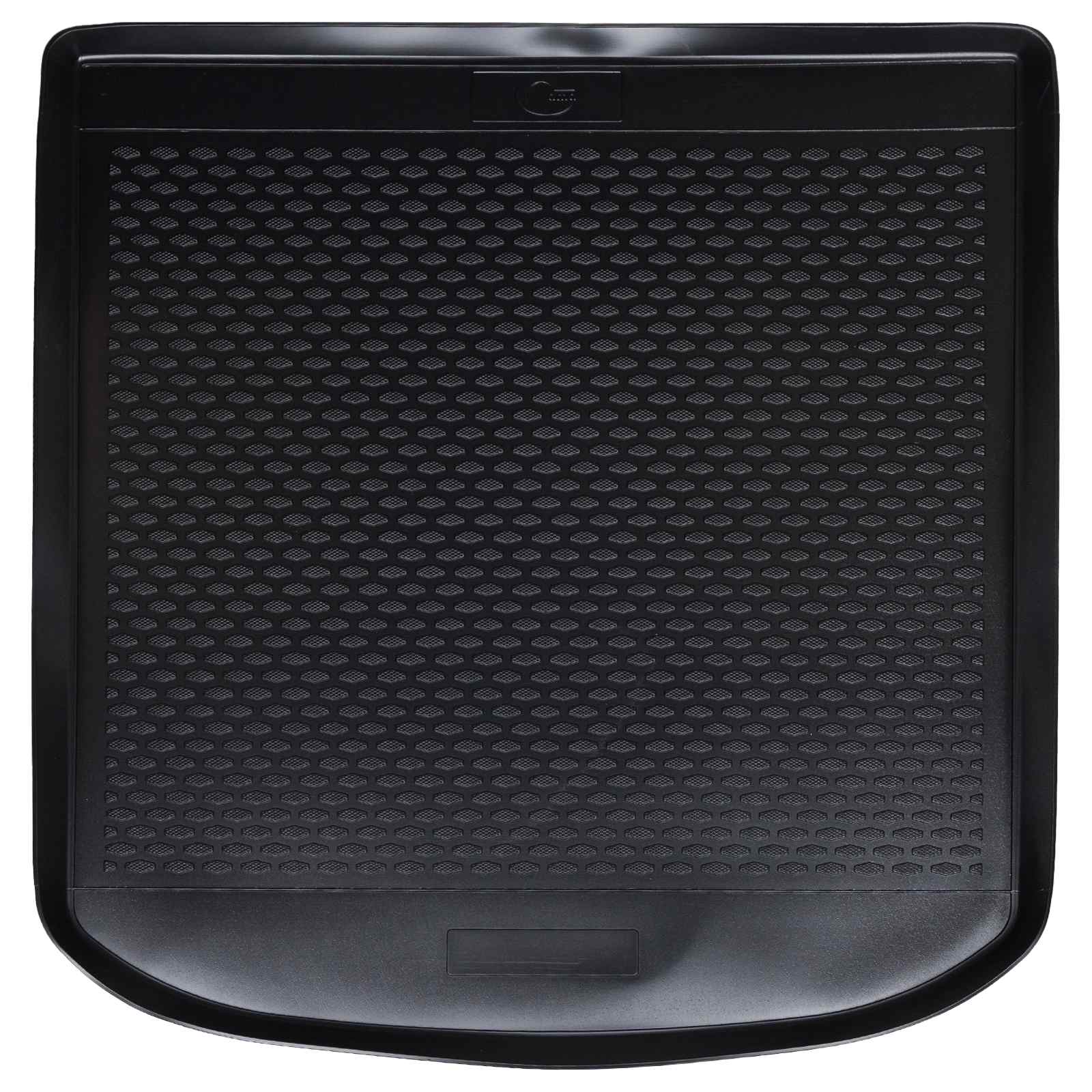 Tapete de porta-malas preto compatível com audi a4 sedan 2015-
