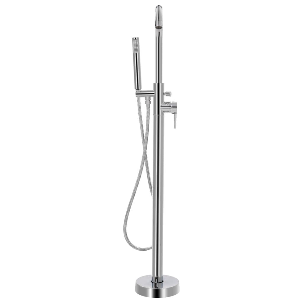 Torneira de pé para banheira aço inoxidável 118,5 cm
