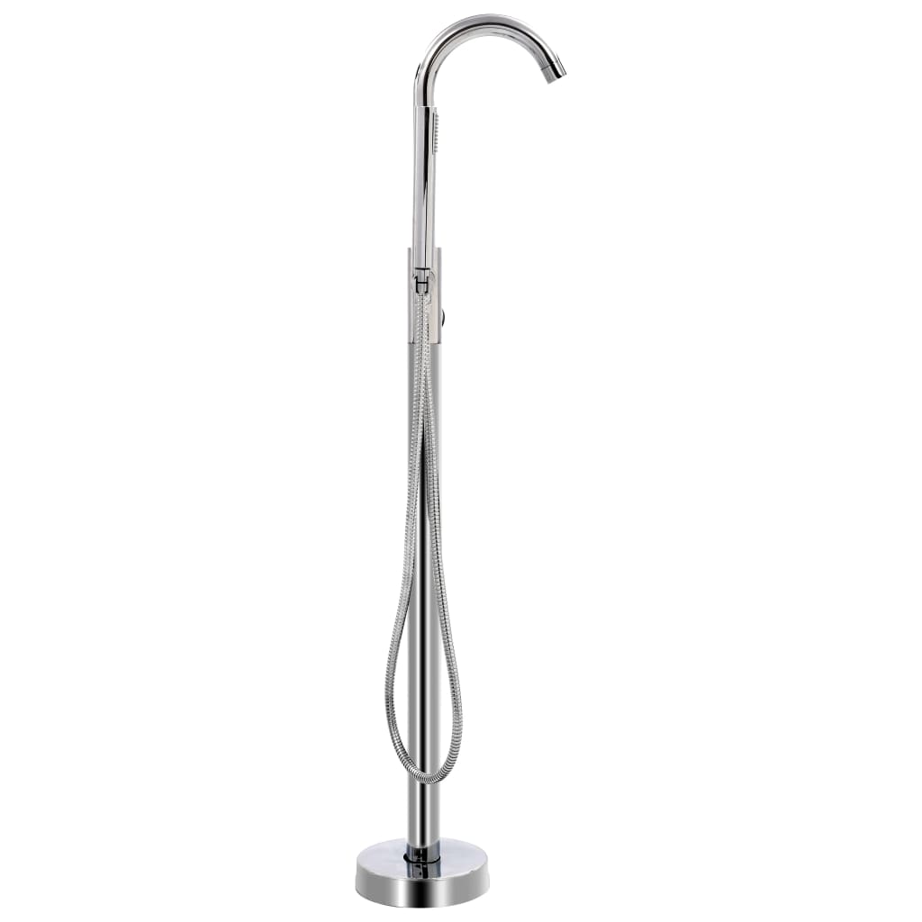 Torneira de pé para banheira aço inoxidável 118,5 cm