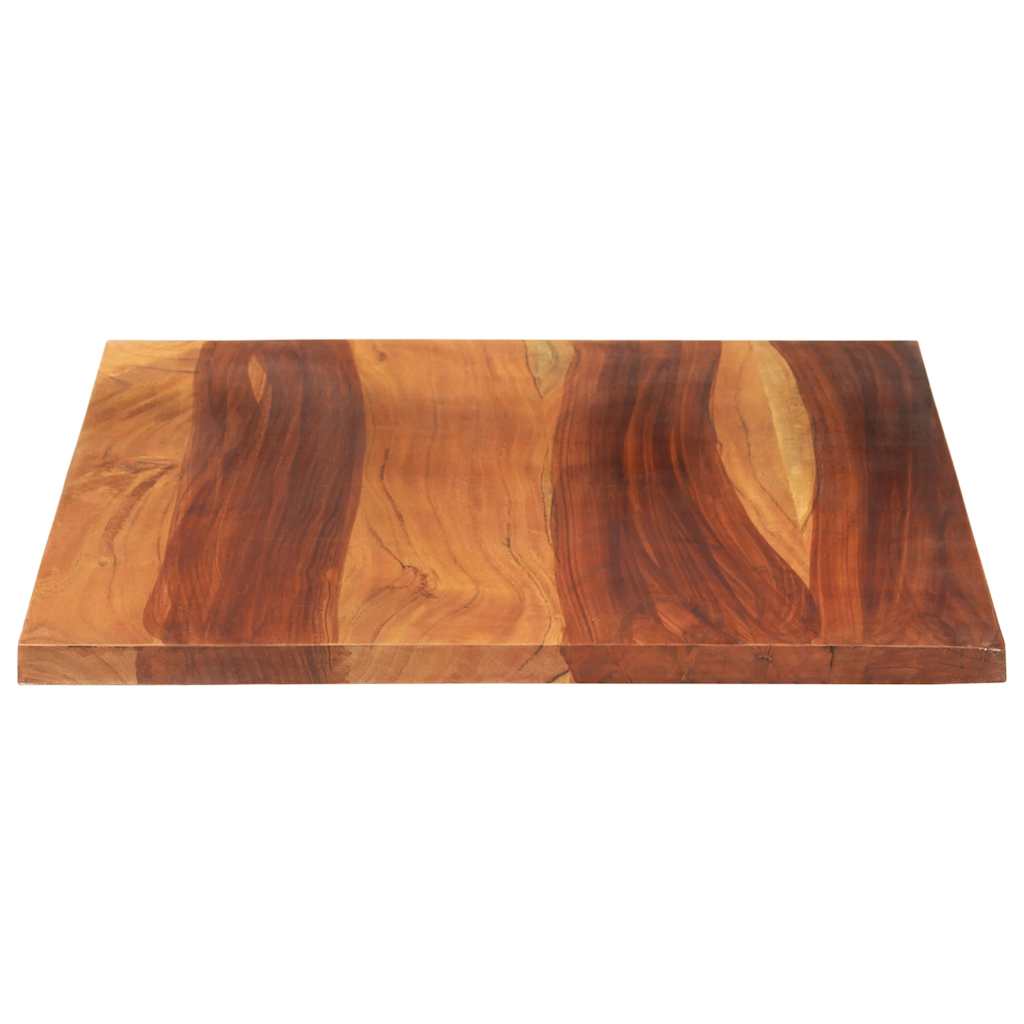 Tampo de mesa madeira de acácia maciça 25-27 mm 60x90 cm
