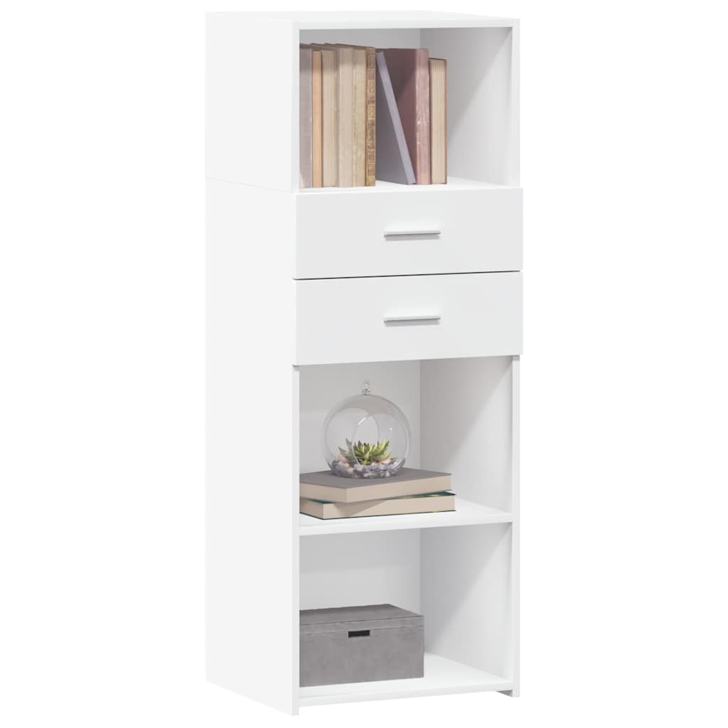 Armário alto 45x42,5x124 cm derivados de madeira branco