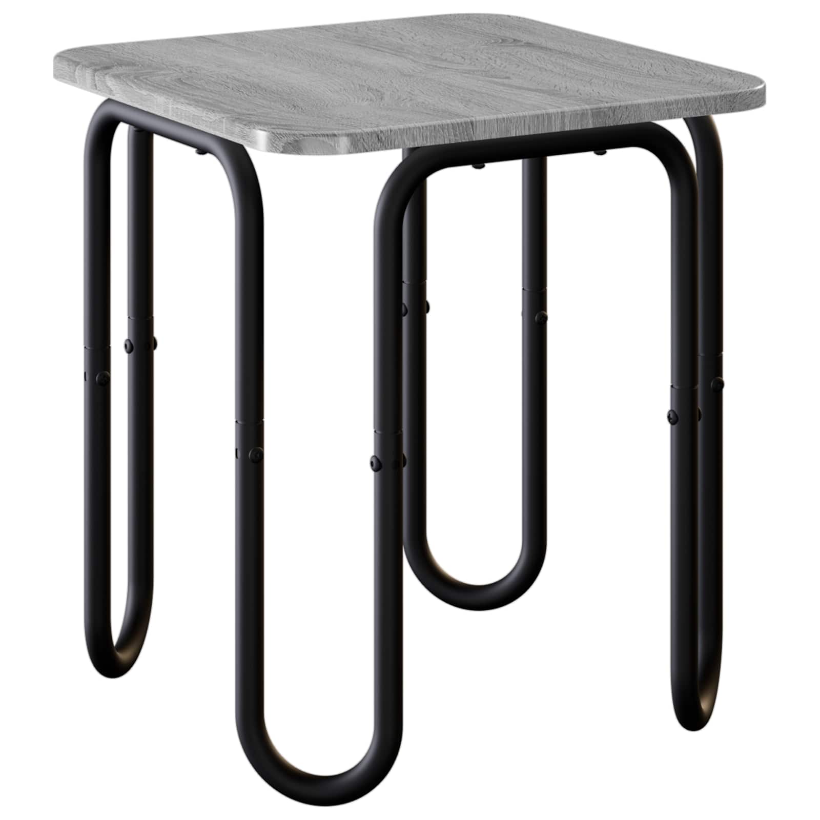 Mesa de centro sonoma cinzento 40 x 40 x 45 cm