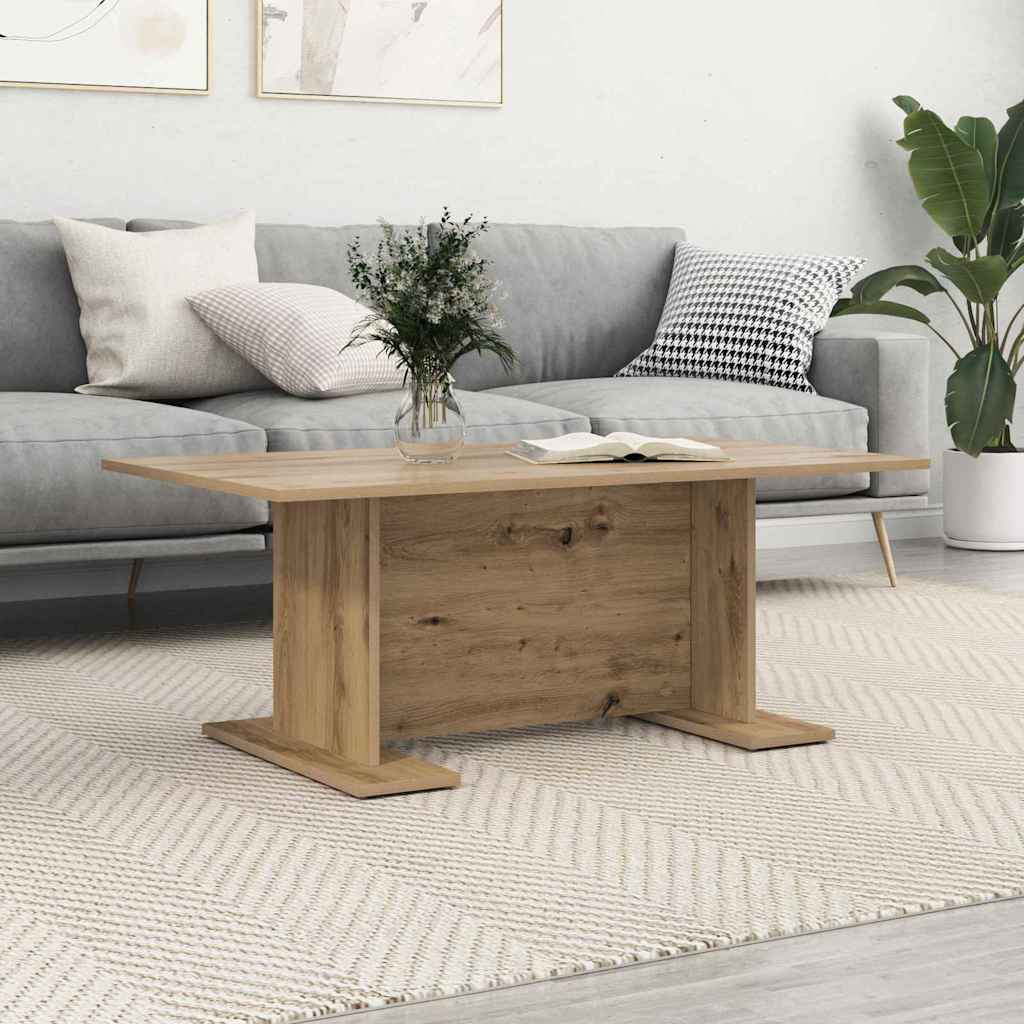 Mesa de centro carvalho artisiano 103.5 x 60 x 40 cm