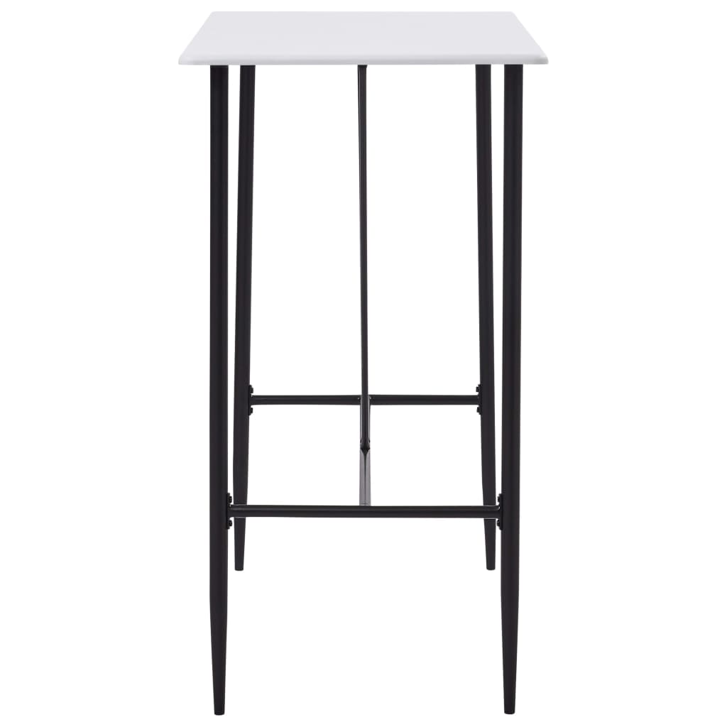 5 Pcs conjunto de bar tecido cinzento-escuro