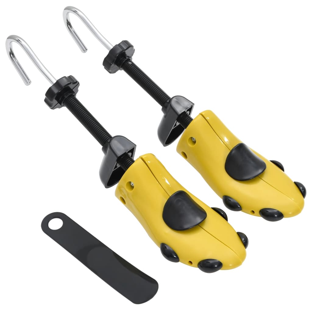 Alargador de calçado c/ calçadeira eu 37-41 plástico amarelo