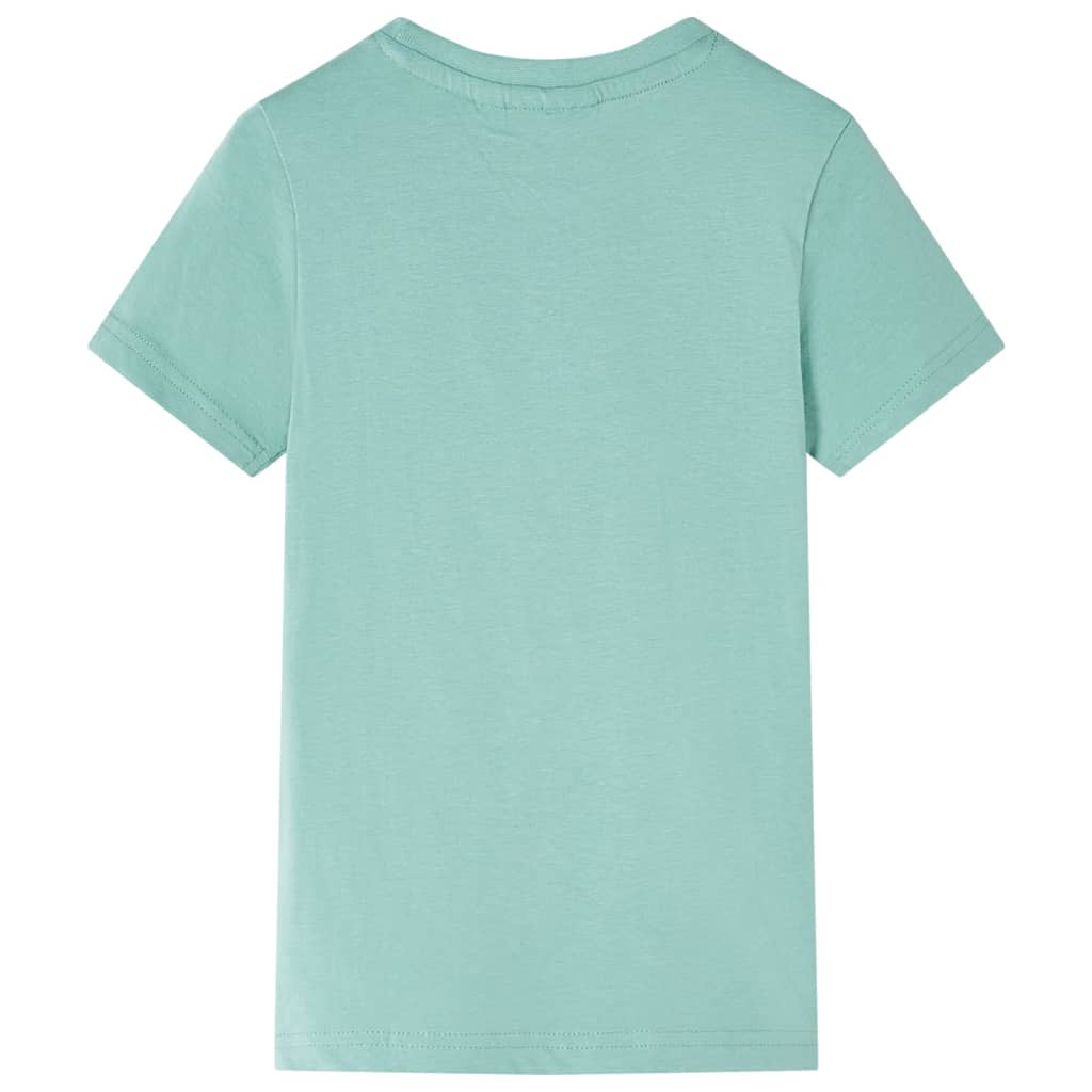 T-shirt para criança caqui-claro 128