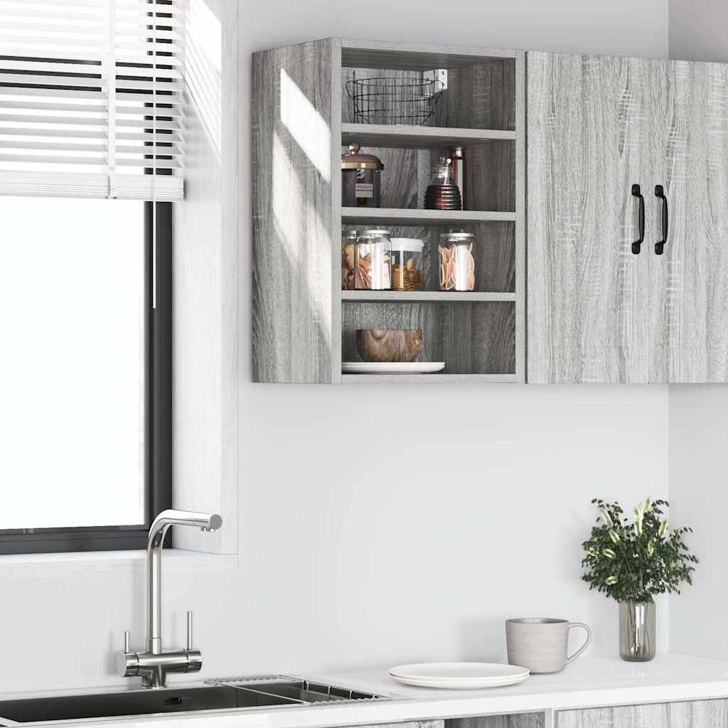 Armário suspenso “riga” 40x29,5x60cm cinzento sonoma