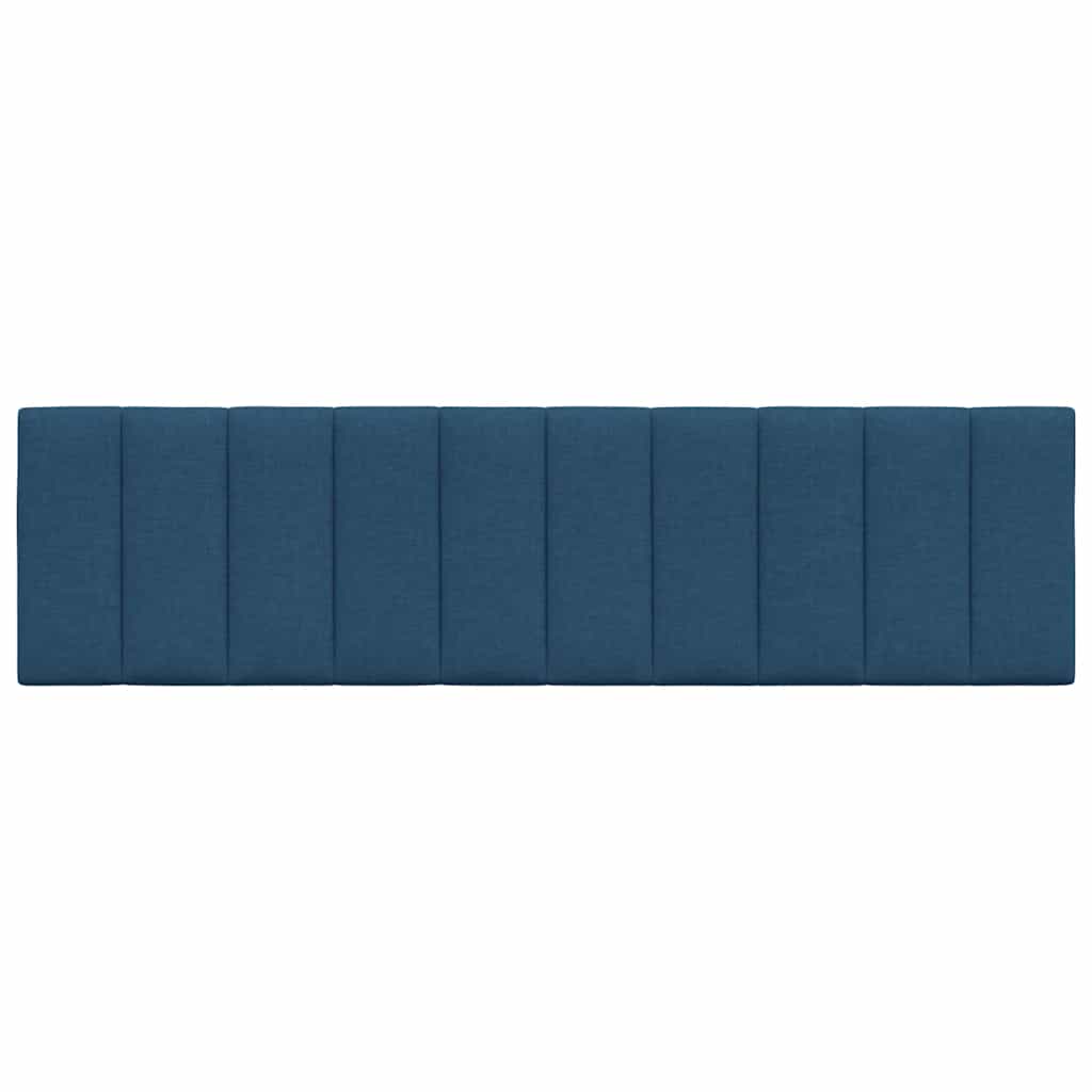 Almofadão de cabeceira hanko 180 cm tecido azul