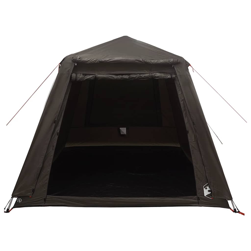 Tenda de pesca para 4 pessoas libertação rápida castanho