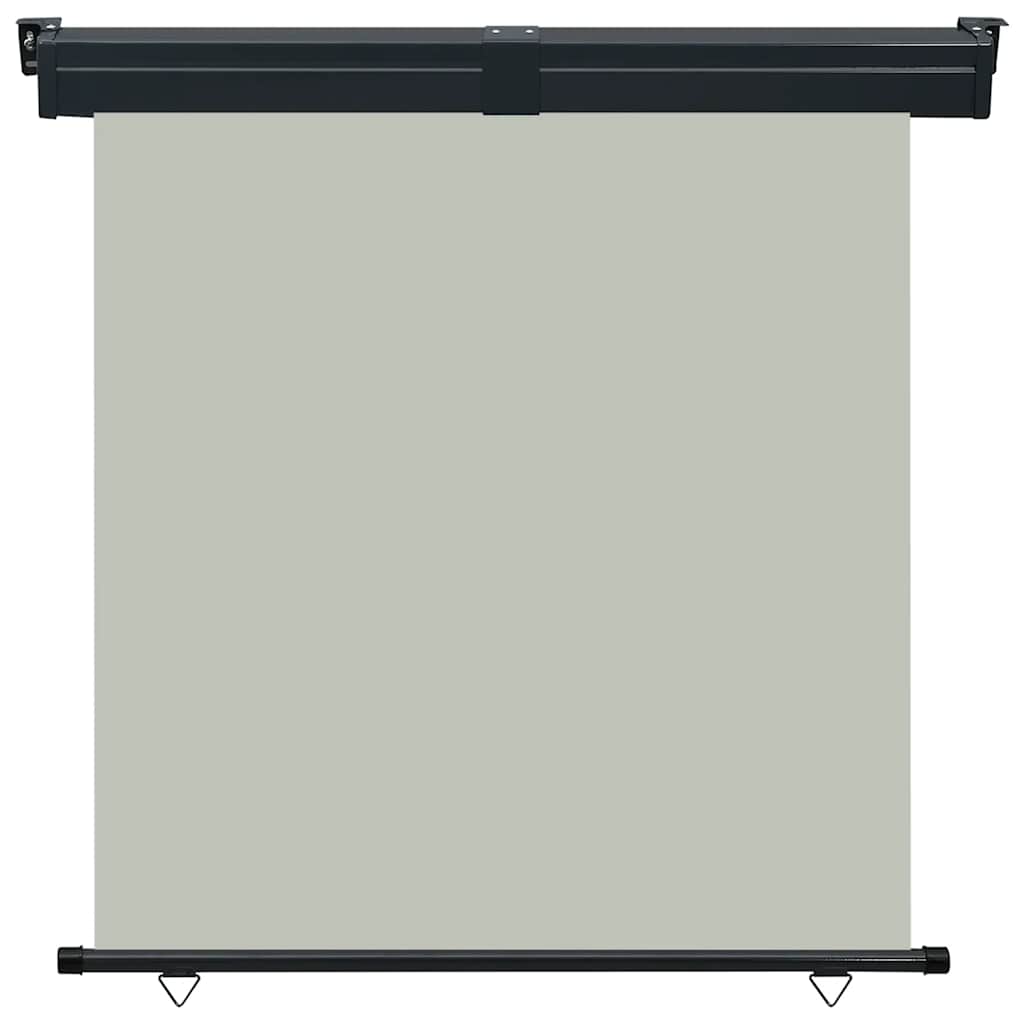 Toldo lateral para varanda 175x250 cm cinzento