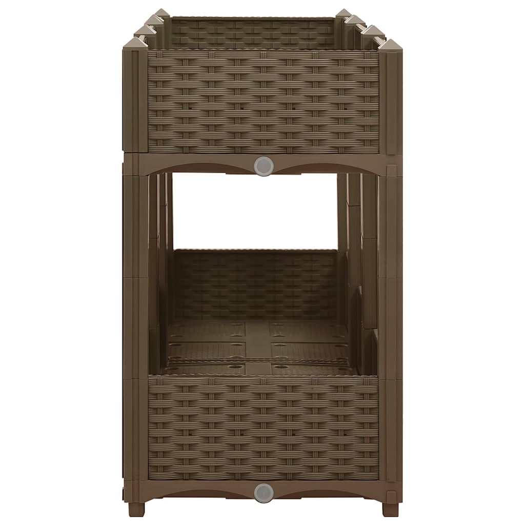 Canteiro elevado 120x40x71 cm polipropileno
