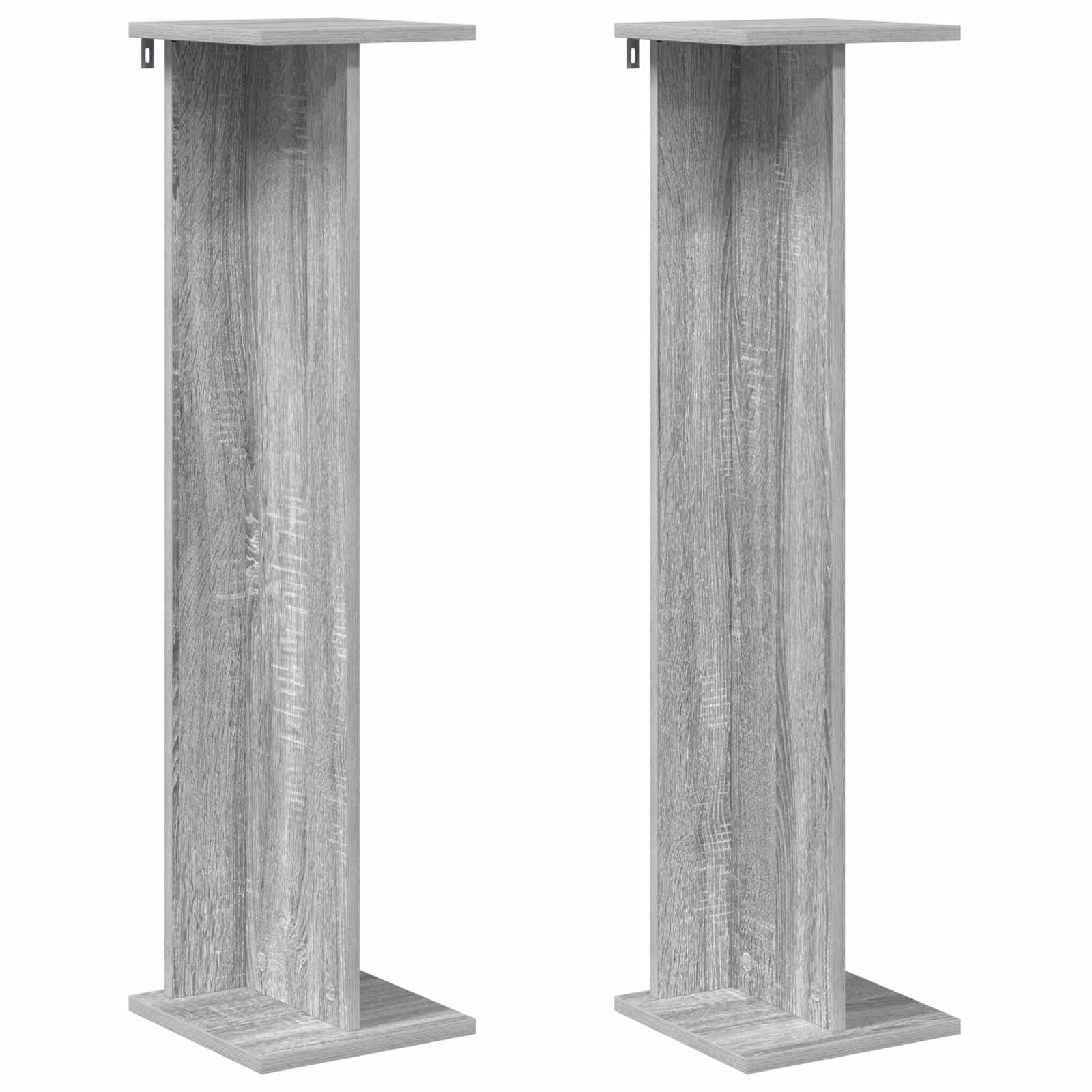 Suporte para plantas 2 unid. sonoma cinza 25 x 25,5 x 100,5 cm