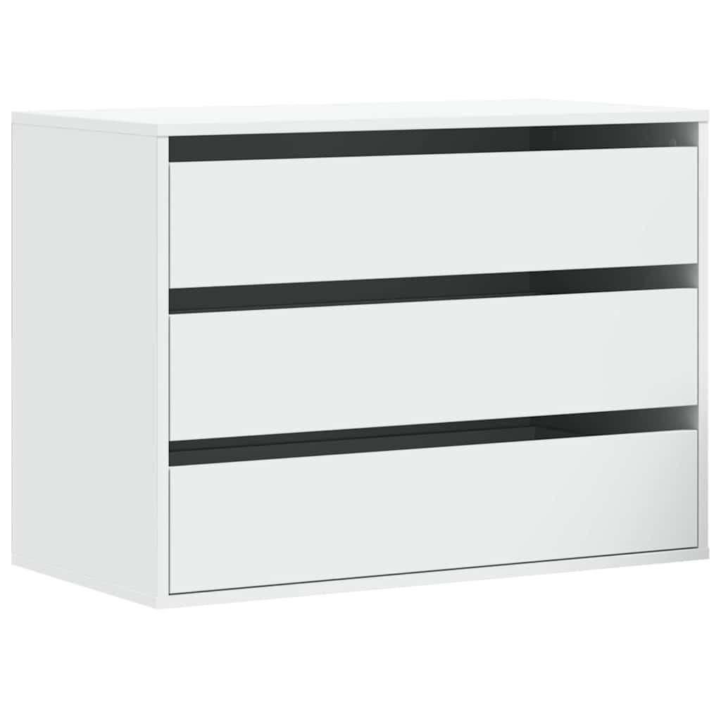 Cómoda 80x41x58 cm derivados de madeira branco