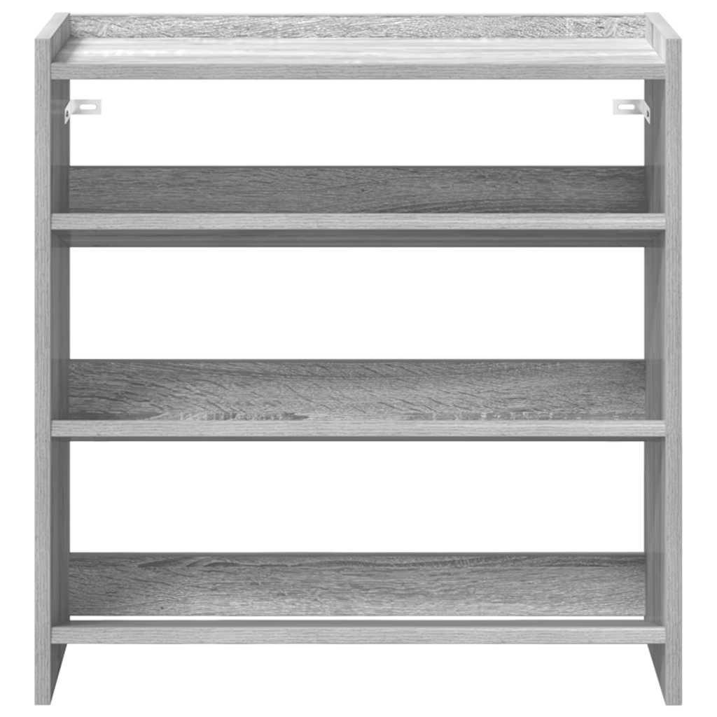 Sapateira 60x25x62 cm derivados de madeira cinzento sonoma