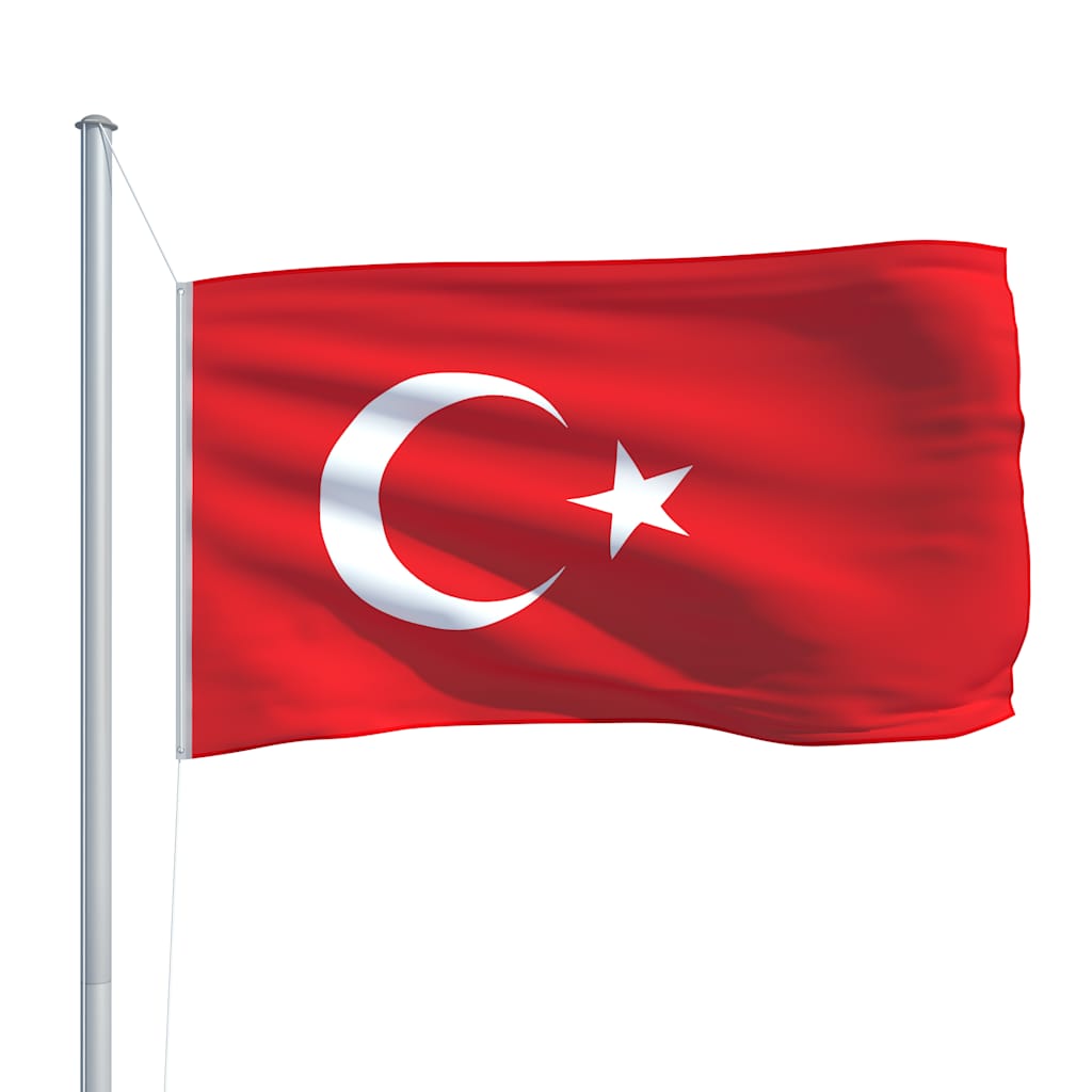 Bandeira da turquia 90x150 cm