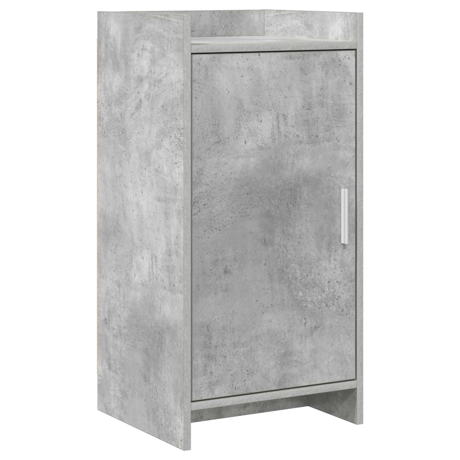 Buffet cinzento cimento 40 x 36 x 80 cm derivados de madeira