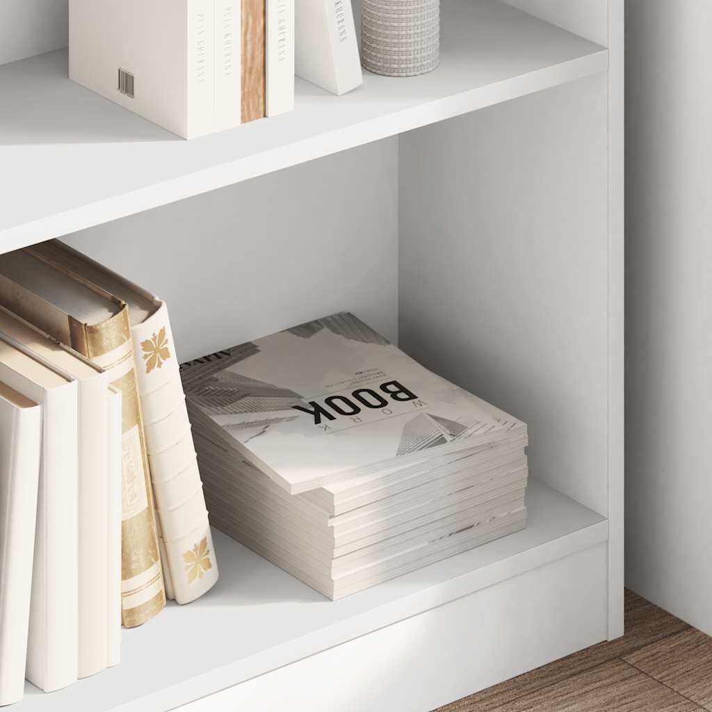 Estante 80x24x75 contraplacado branco