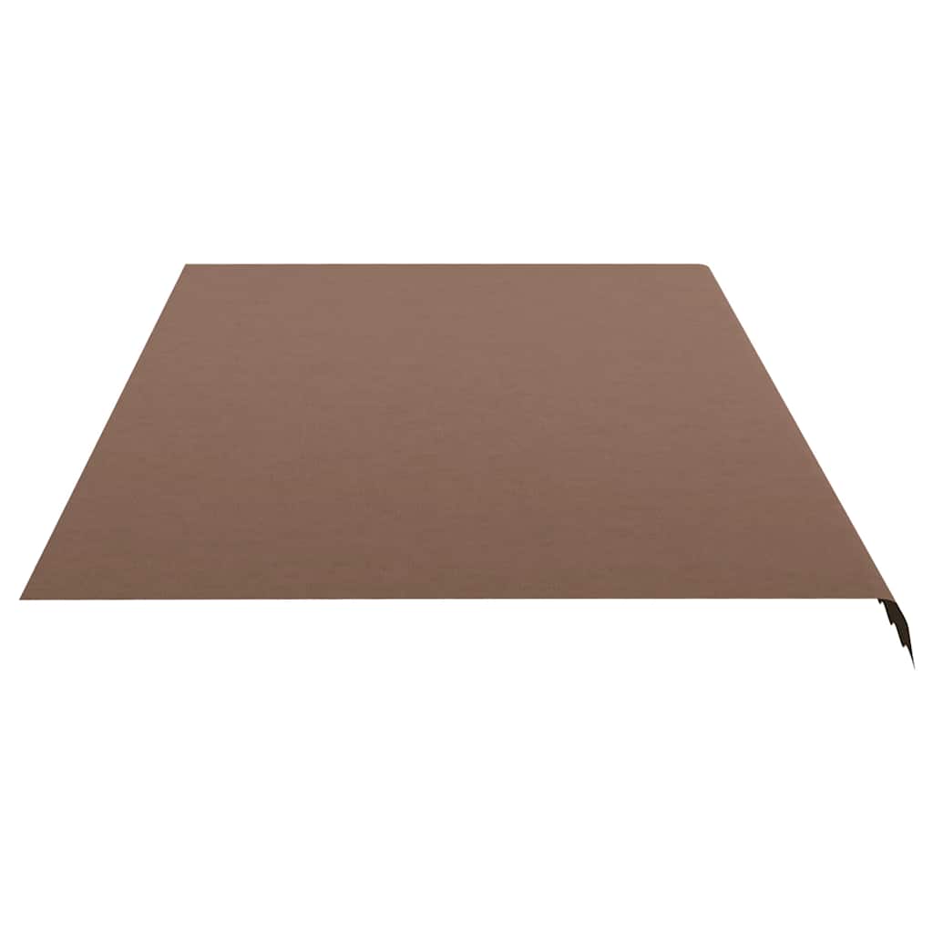 Tecido de substituição para toldo castanho 600x300 cm poliéster