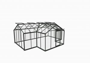 Estufa de Vidro Prisma – 22,59 m²