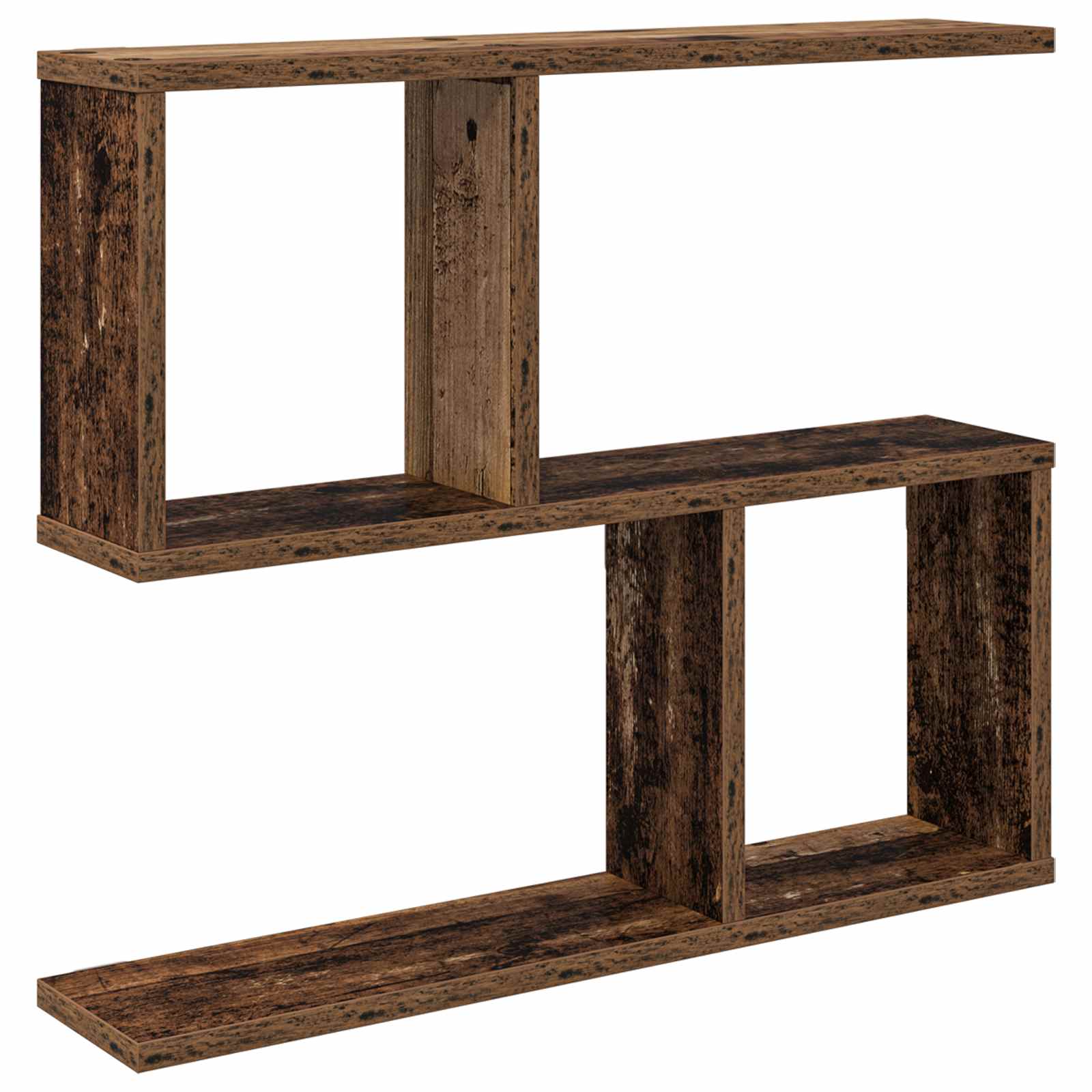 Prateleira de parede madeira antiga 60 x 12 x 50,5 cm