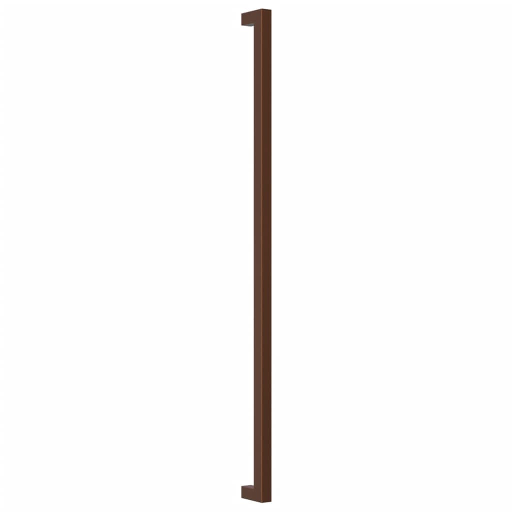 Puxadores para móveis 10 pcs 480 mm aço inoxidável bronze
