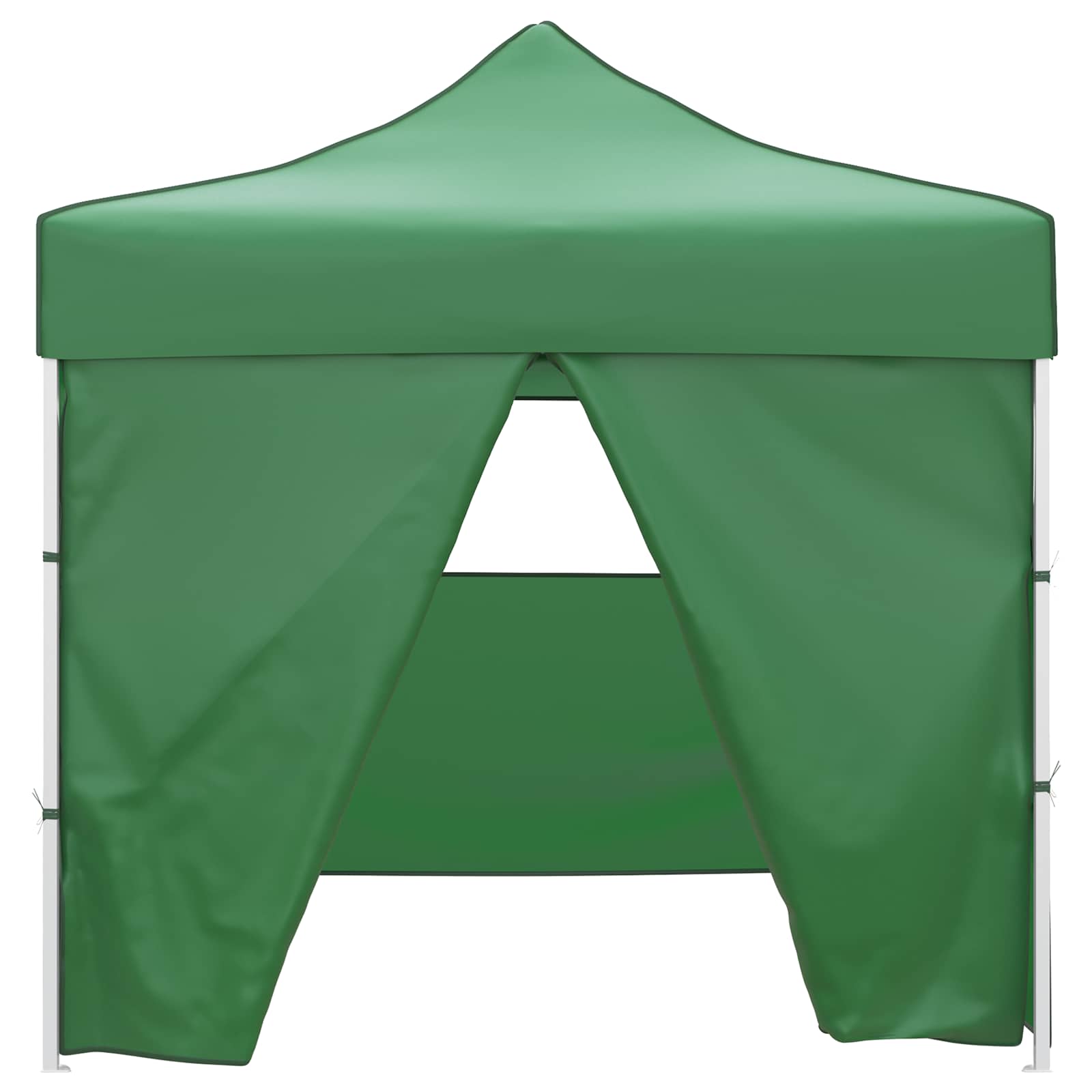 Tenda de festa verde 291 x 291 x 315 cm tecido oxford
