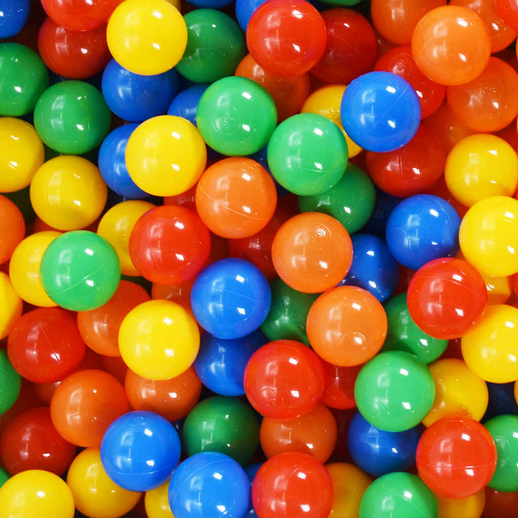 Bolas de brincar 500 pcs multicolor