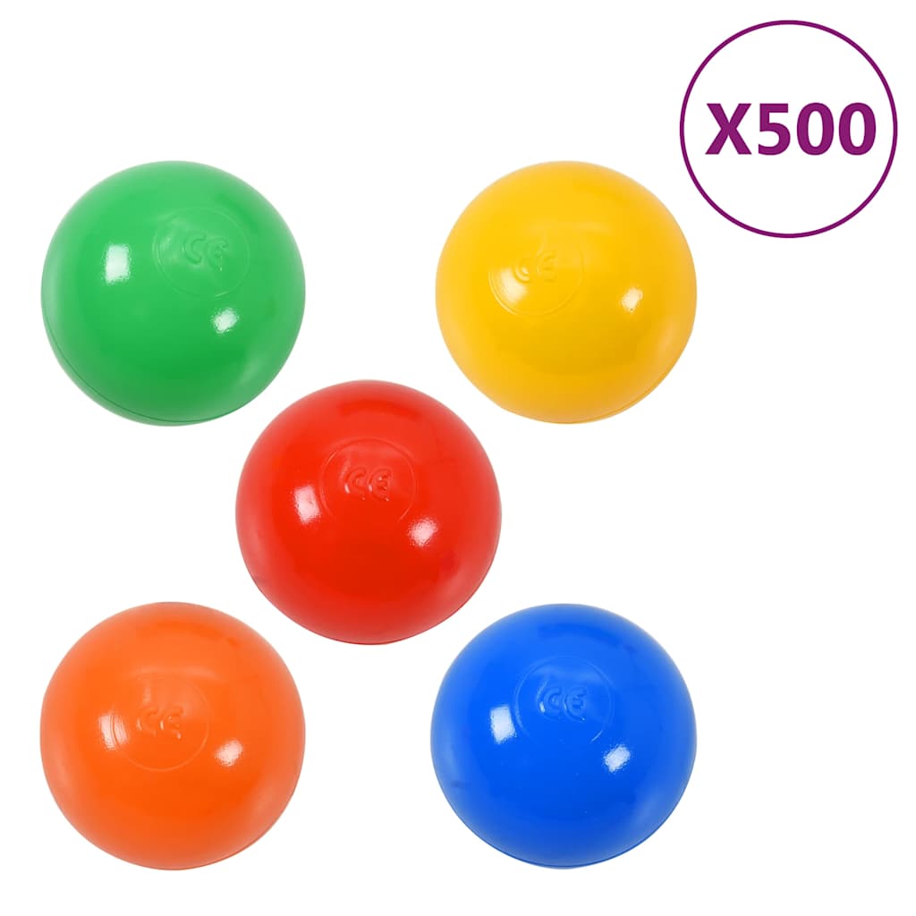 Bolas de brincar 500 pcs multicolor